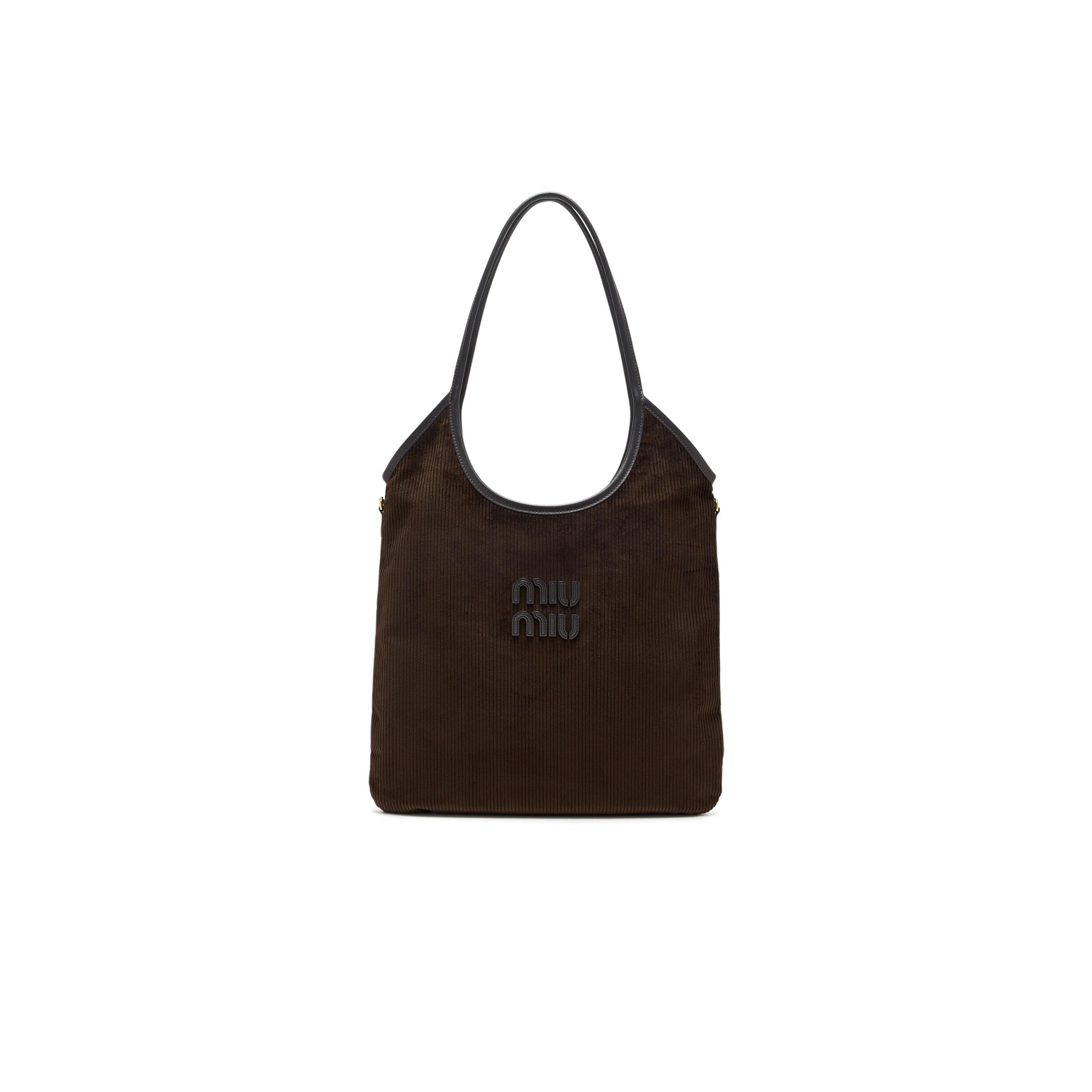 MIU MIU IVY CORDUROY SHOPPING BAG 5BG231 (40*35cm)
